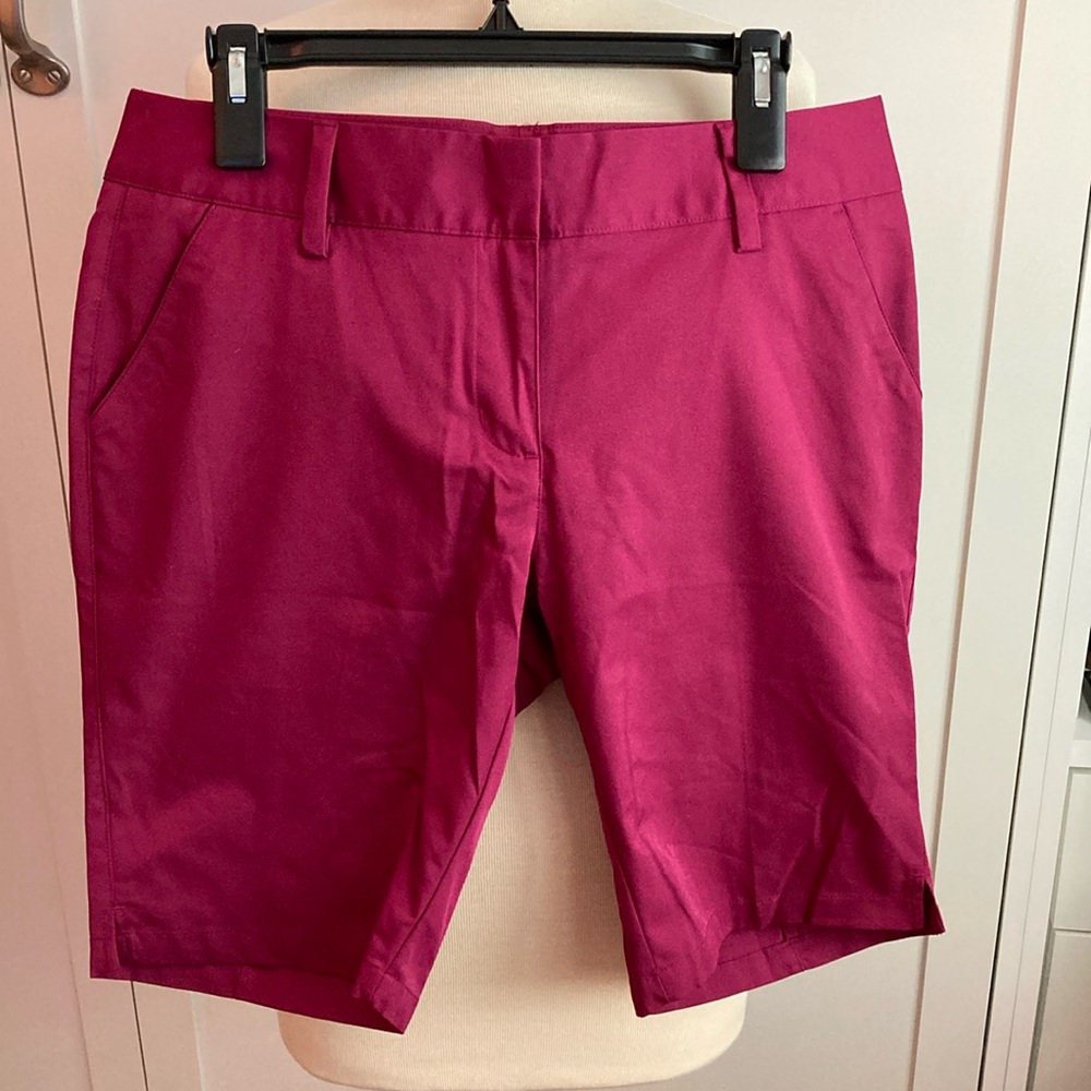 Adidas climalite polyester bermuda shorts
